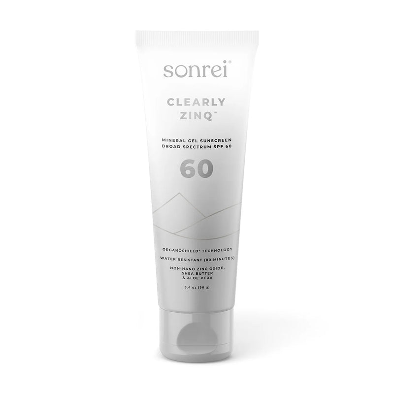 SONREI CLEARLY ZINQ® SPF 60 MINERAL BODY GEL SUNSCREEN